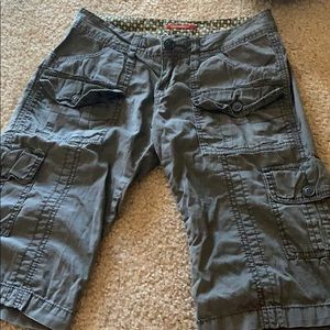 cargo capris shorts